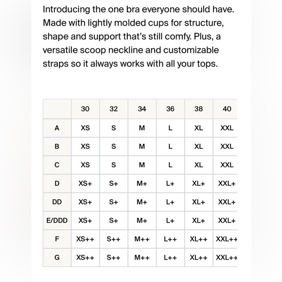 Women’s Knix One&only Scoop Bra light beige size medium ++ - Picture 7 of 11